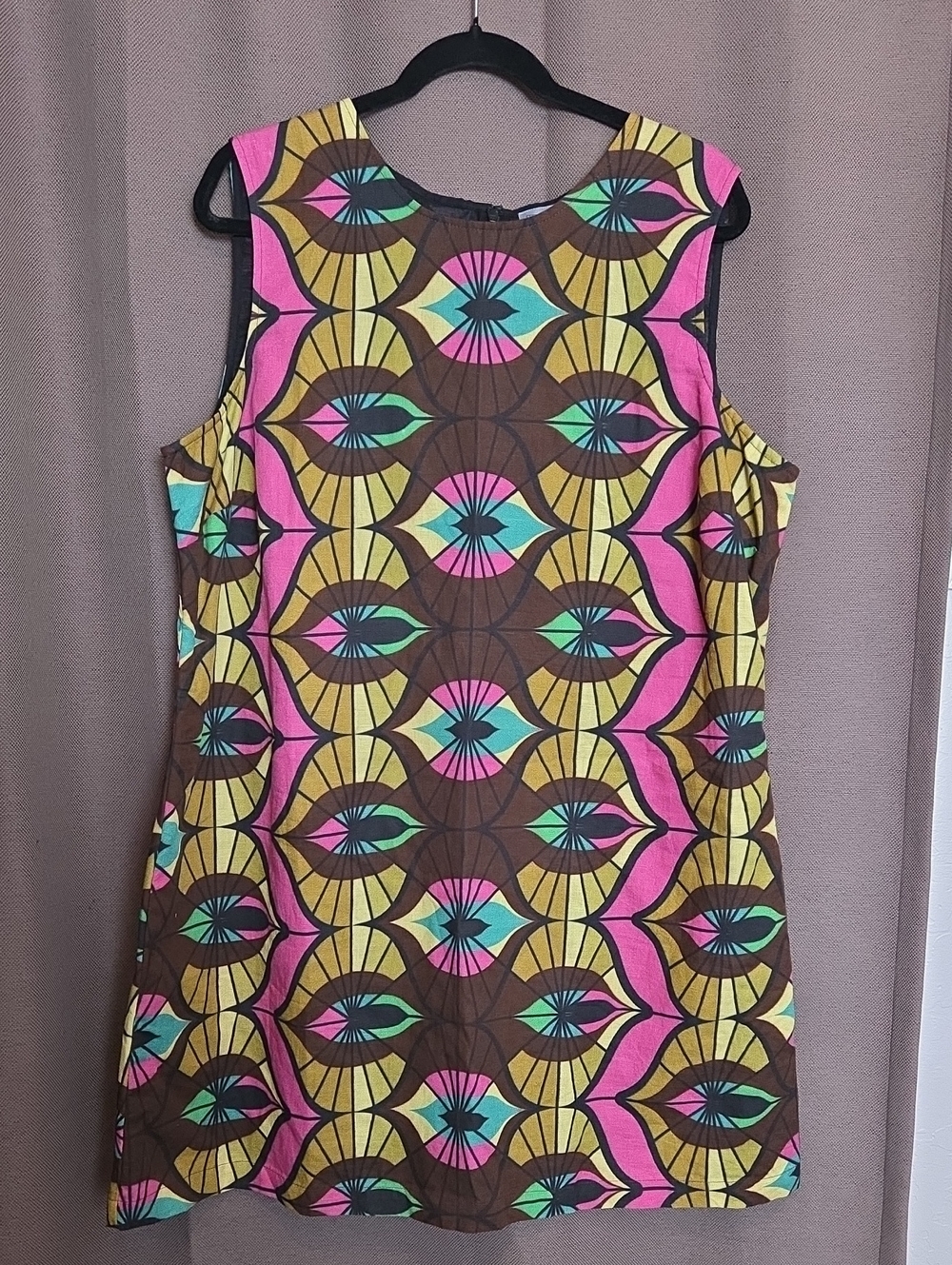 NWT Antgropologie Conditions Apply Palm Springs Shift Dress Size 1x